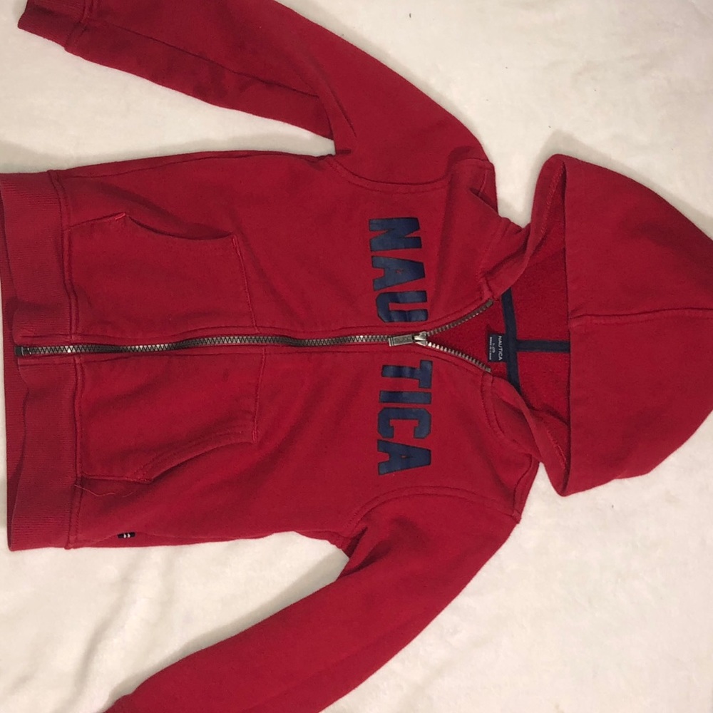 red little kid hoodie (boy)